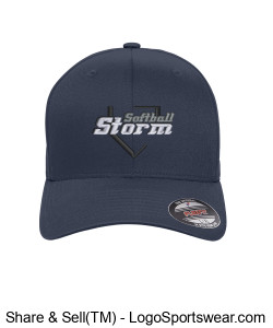 Flexfit Adult Twill Cap Design Zoom